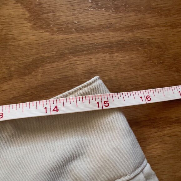 Nike Golf Pants Women's Size 6 S Khaki Tan Dri-Fit UV Protection Cropped - Picture 8 of 11